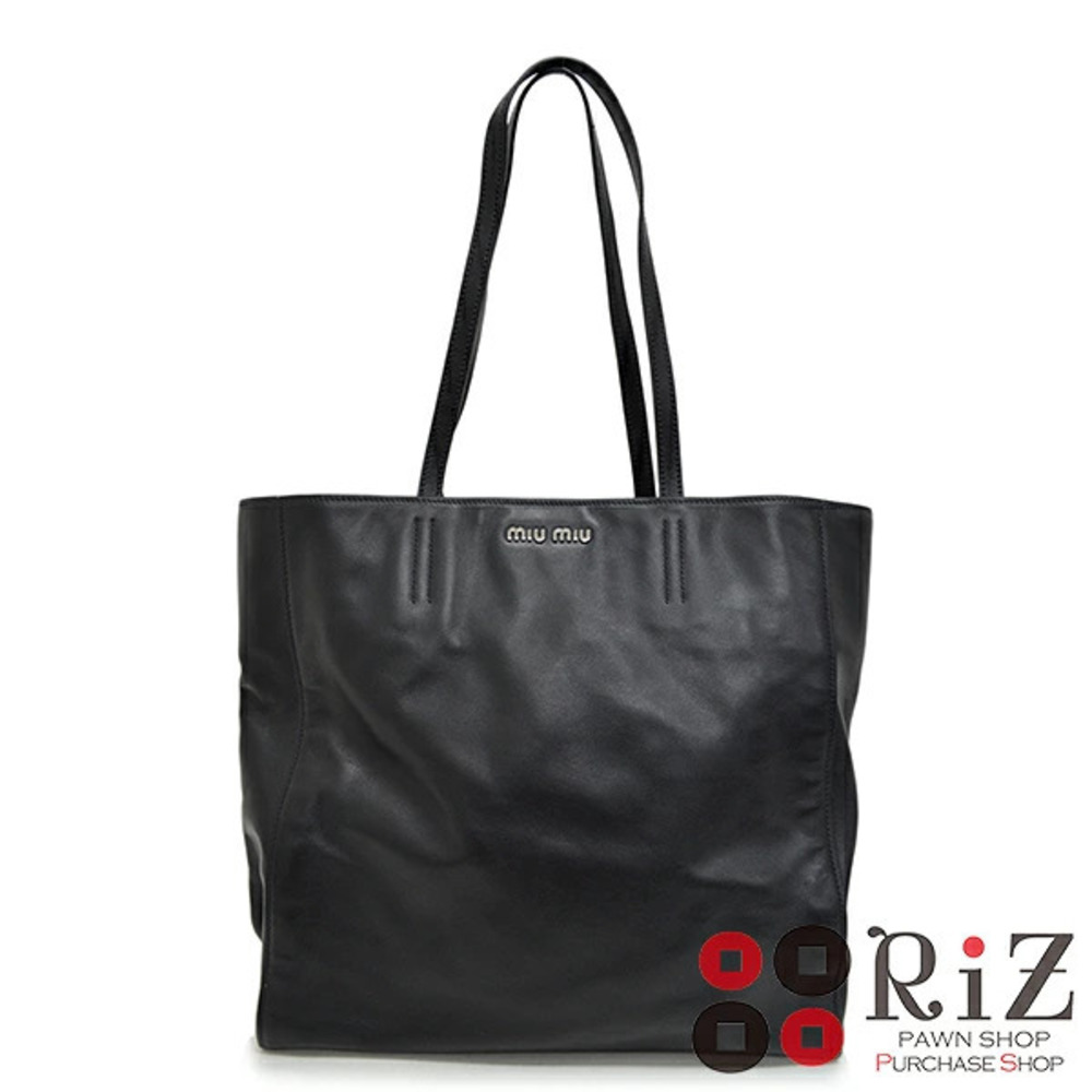 Miu Miu Tote Bag Black
